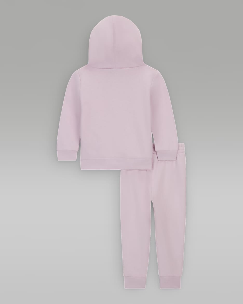 Pink pullover fleece discount